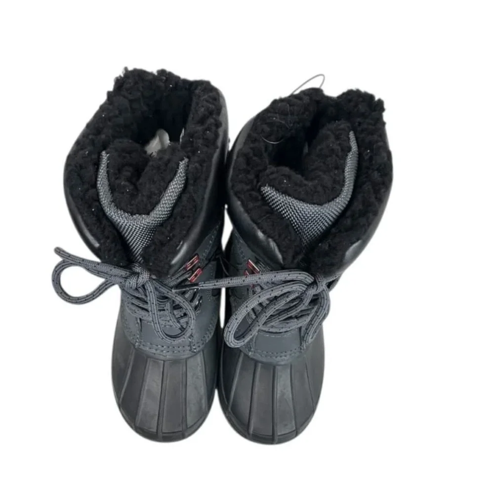 Swiss Tech Kids Size 10 Insulated to -25 degrees Black Winter‎ Boots